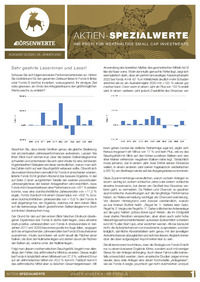 Aktien-Spezialwerte Nr. 02 vom 28.01.2026