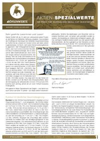 Aktien-Spezialwerte Nr. 10 vom 07.05.2025