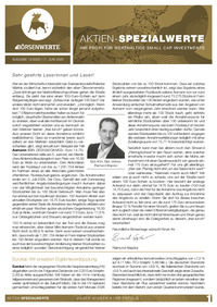 Aktien-Spezialwerte Nr. 12 vom 17.06.2026