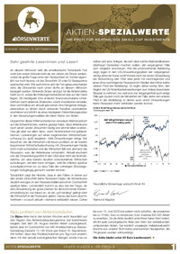 Aktien-Spezialwerte Nr. 19 vom 18.09.2024