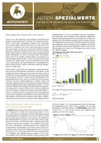 Aktien-Spezialwerte Nr. 20 vom 08.10.2025