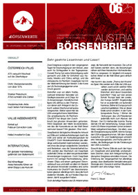 Austria Börsenbrief Nr. 06 vom 05.02.2025