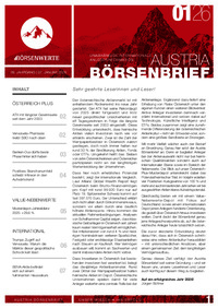 Austria Börsenbrief Nr. 1 vom 07.01.2026