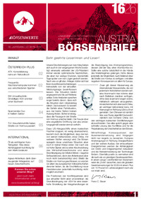 Austria Börsenbrief Nr. 16 vom 22.04.2026