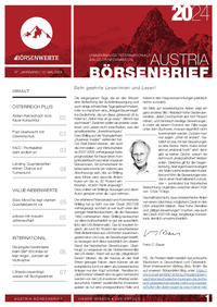 Austria Börsenbrief : Austria Börsenbrief Nr. 20 vom 15.05.2024