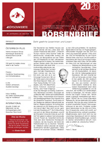 Austria Börsenbrief Nr. 20 vom 20.05.2026