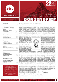 Austria Börsenbrief Nr. 22 vom 03.06.2026