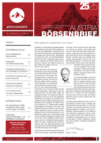 Austria Börsenbrief Nr. 25 vom 18.06.2025