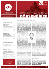 Austria Börsenbrief Nr. 28 vom 09.07.2025