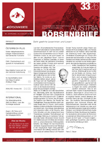 Austria Börsenbrief Nr. 33 vom 26.08.2026