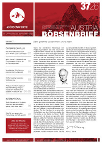 Austria Börsenbrief Nr. 37 vom 23.09.2026
