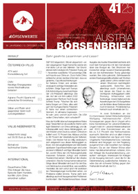 Austria Börsenbrief Nr. 41 vom 15.10.2025