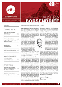 Austria Börsenbrief Nr. 49 vom 10.12.2025
