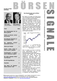 BÖRSENSIGNALE Nr. 07 vom 30.03.2026