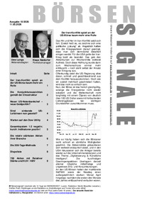 BÖRSENSIGNALE Nr. 10 vom 11.05.2026