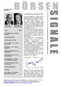 BÖRSENSIGNALE Nr. 14 vom 06.07.2026