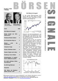 BÖRSENSIGNALE Nr. 17 vom 17.08.2026