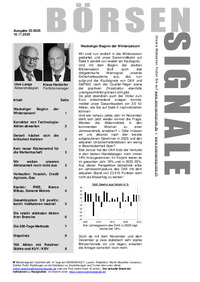 BÖRSENSIGNALE Nr. 23 vom 10.11.2025