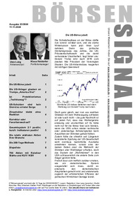 BÖRSENSIGNALE Nr. 23 vom 11.11.2024