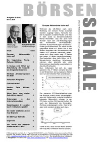 BÖRSENSIGNALE Nr. 25 vom 09.12.2024