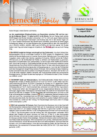 Bernecker daily : Bernecker-Daily vom 03.08.2026