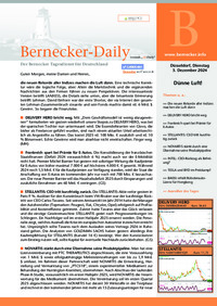 Bernecker-Daily vom 03.12.2024