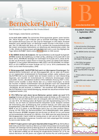 Bernecker-Daily vom 04.09.2025