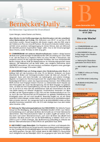 Bernecker Daily vom 07.07.2025