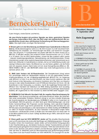 Bernecker-Daily vom 09.09.2025