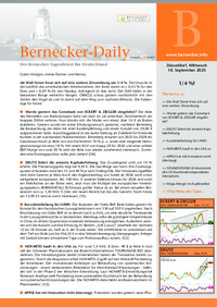 Bernecker-Daily vom 10.09.2025