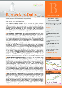 Bernecker-Daily vom 14.11.2025