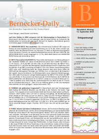 Bernecker-Daily vom 15.09.2025