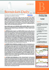 Bernecker-Daily vom 15.11.2024