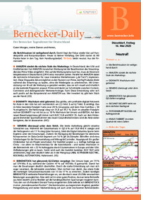 Bernecker-Daily vom 16.05.2025