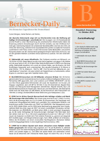 Bernecker-Daily vom 16.10.2025