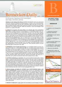 Bernecker-Daily vom 19.12.2025