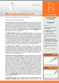 Bernecker-Daily vom 21.04.2026
