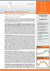Bernecker-Daily : Bernecker Daily vom 22.08.2025