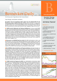 Bernecker-Daily vom 23.09.2025