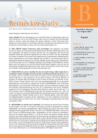 Bernecker-Daily vom 25.08.2025