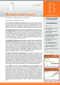 Bernecker-Daily vom 25.09.2025