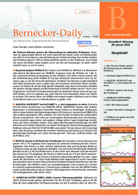 Bernecker-Daily vom 28.01.2025