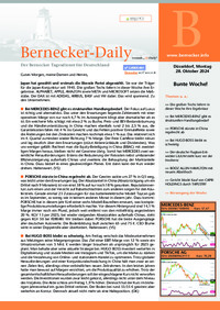 Bernecker-Daily : Bernecker-Daily vom 28.10.2024