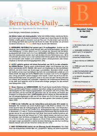 Bernecker-Daily vom 30.05.2025