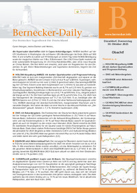Bernecker-Daily vom 30.10.2025