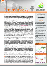 Bernecker daily : Bernecker daily vom 04.09.2026