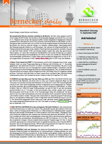Bernecker daily : Bernecker daily vom 08.09.2026