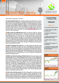 Bernecker daily vom 14.09.2026