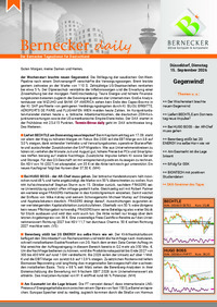 Bernecker daily vom 15.09.2026