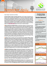 Bernecker daily : Bernecker daily vom 21.09.2026